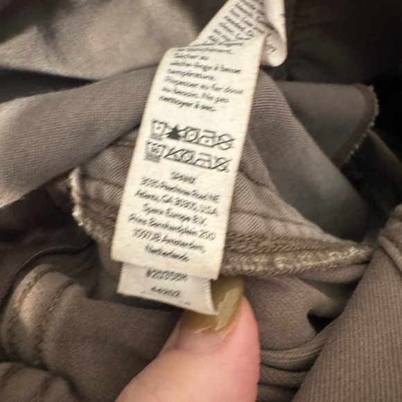 SPANX Brown Twill Shorts Size 3X - Picture 7 of 10